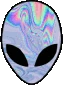 chrome_alien emote