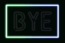 BYE emote