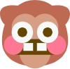 beaverFlushed emote