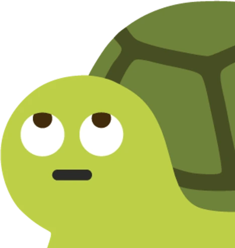 CEARollingEyesTurtle emoji