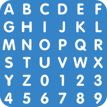 keycap_abcdefghijklmnopqrstuvwxyz0123456789 emote