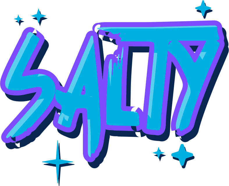 SALTY emote