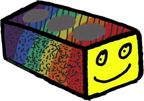 RainbowBrick emote