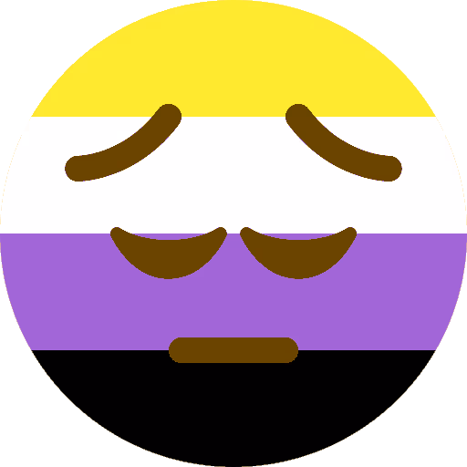 nonbinary_pensive emote
