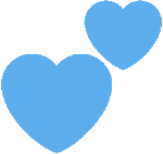 two_blue_hearts static emote