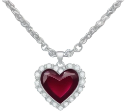 Burgundyjewelheart emote