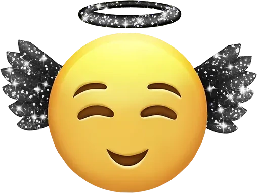 Black_Sparkle_Angel emote