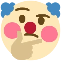 thinkclown emote