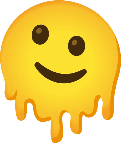 MeltingFaceEmoji emote