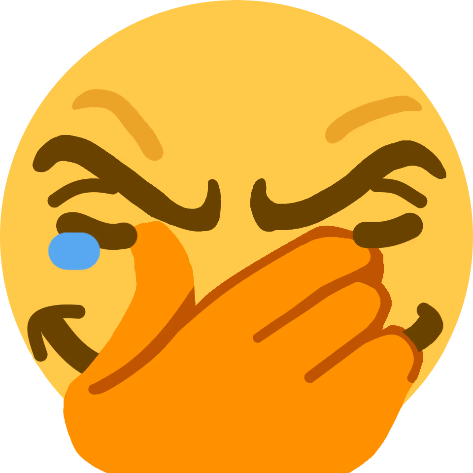 smug_crying_facepalm emote