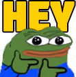 peepoHey emote