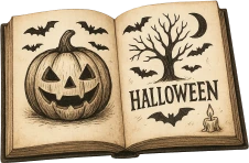 Halloweenbook emote