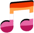 lesbiannote emote