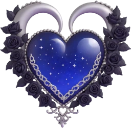 Goth_starlight_heart emote