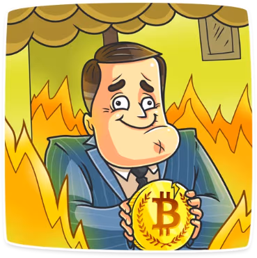 Trader_ThisIsFine emote
