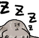 GirlSleep animated emote