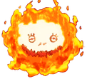 Fireball emote
