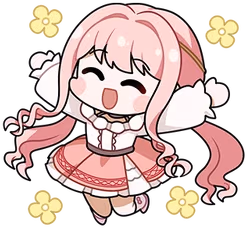 NikkiExcited emote