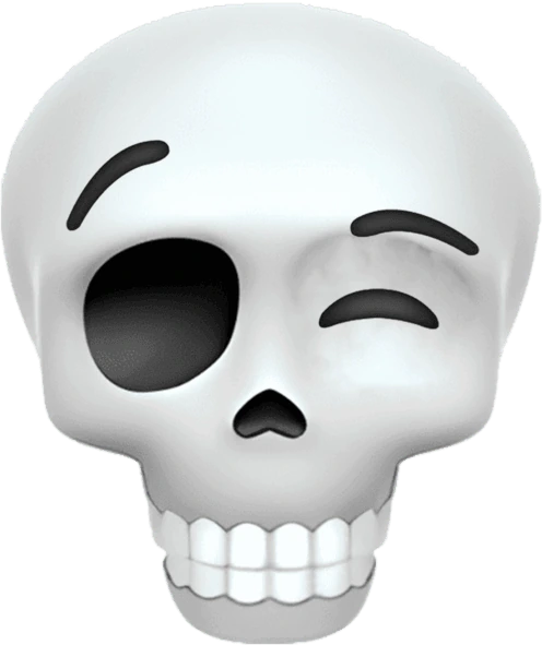 SkullWink emote