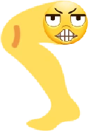 leg_grimace emote