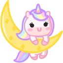 UnicornMoon emote