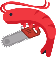 ShrimpChainsaw emote