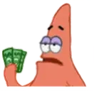 Patrick3Dollars emote