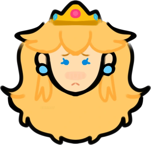 peachsad emote
