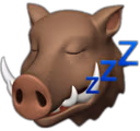 HogSleepy emote