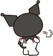 kuromi_pout emote