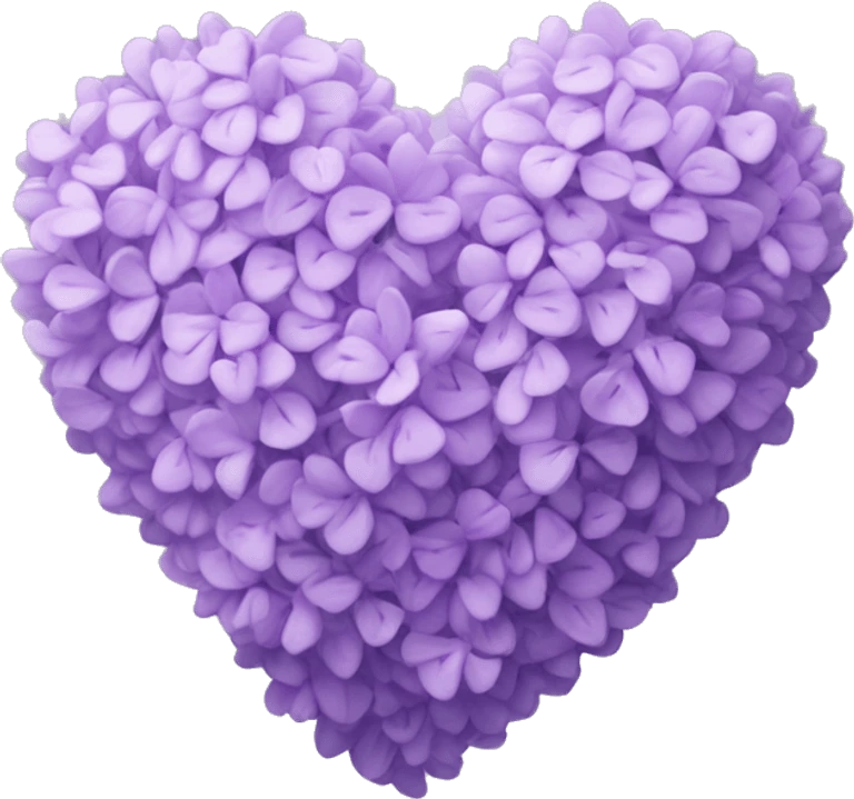 Purpleflowerheart emote