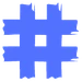 Blurple_Hastag emote