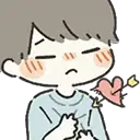 BoyHeart emote