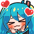 miku_hearts emote