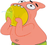 Patrick_Balloon emote