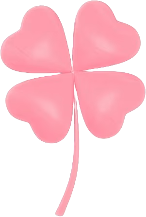pinkfourleafclover emote