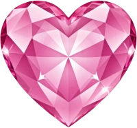 Pinkdiamondheart emote