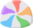 blobmintrainbow emote
