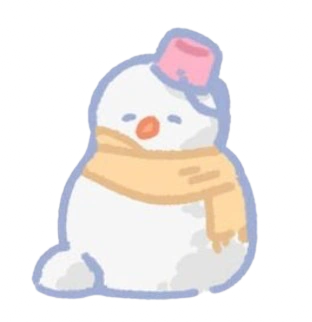 cuteSnowman emoji