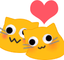 blobcatgooglysnuggle emote