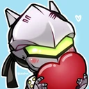 GenjiHeart emote