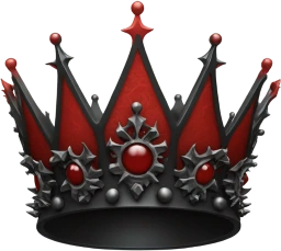 Redblackcrown emote