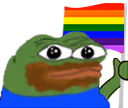 PepeRotPrideFlag emote