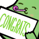 congrats_sign_bean emote