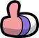 king_thumbs_up emote