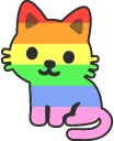 RainbowCat emote