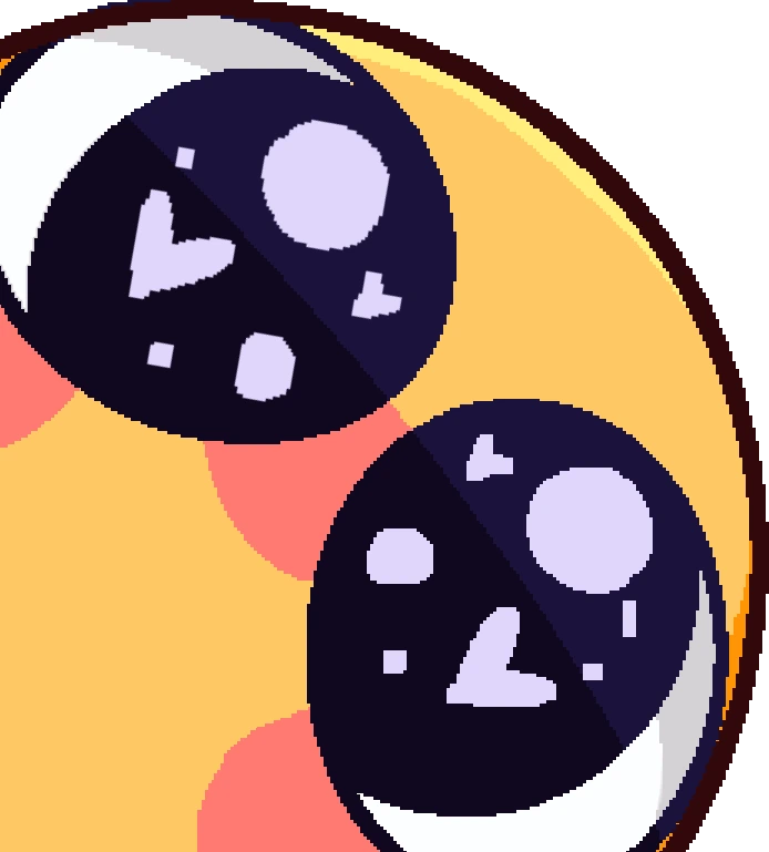 staring emoji