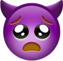 sad_devil_face_with_pleading_eyes emote