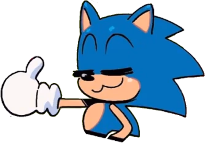 sonicthumbsup emote
