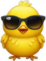 Yellow_easter_chick emote